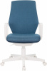 Кресло Бюрократ CH-W545, обивка: ткань, цвет: синий (CH-W545/DENIM)