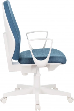Кресло Бюрократ CH-W545, обивка: ткань, цвет: синий (CH-W545/DENIM)