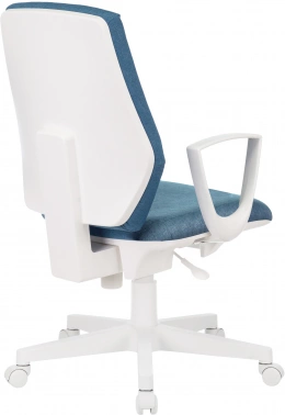 Кресло Бюрократ CH-W545, обивка: ткань, цвет: синий (CH-W545/DENIM)