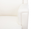 Кресло руководителя Бюрократ _DUKE, обивка: кожа, цвет: белый (_DUKE/WHITE)