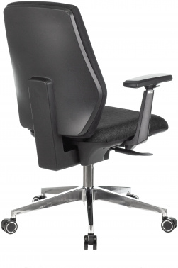 Кресло Бюрократ CH-545/LUX, обивка: ткань, цвет: черный 38-418 (CH-545/LUX/418-BLACK)