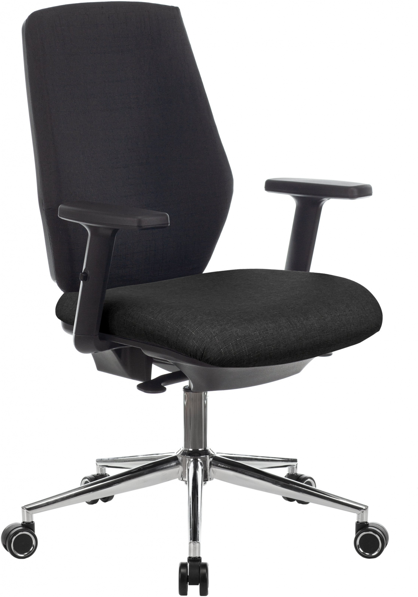 Кресло Бюрократ CH-545SL, обивка: ткань, цвет: черный 38-418 (CH-545SL/1D/418-BL) от магазина Buro.store