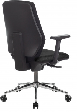 Кресло Бюрократ CH-545SL, обивка: ткань, цвет: черный 38-418 (CH-545SL/1D/418-BL)