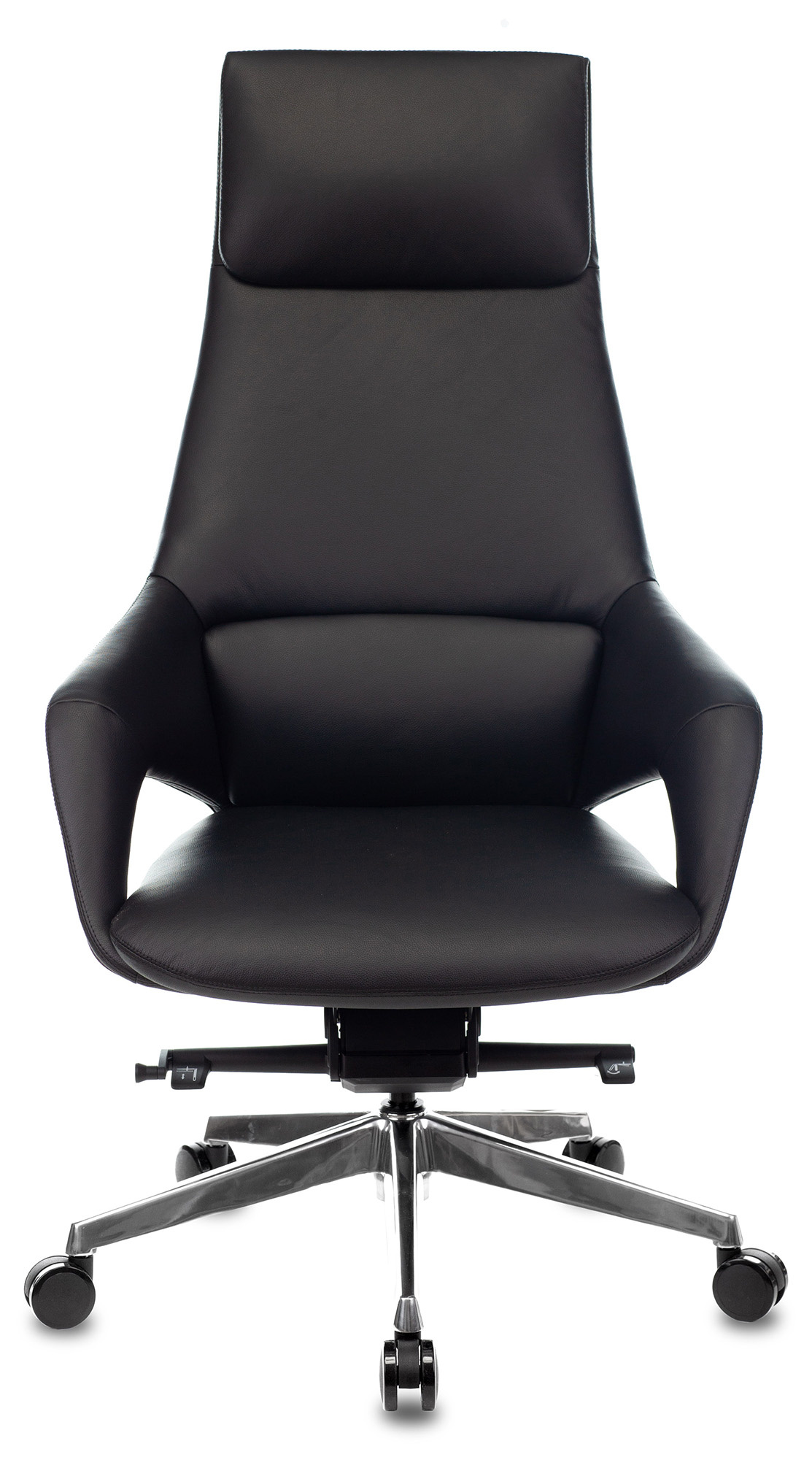Кресло руководителя Бюрократ _DAO-2, обивка: кожа, цвет: черный (_DAO-2/BLACK) от магазина Buro.store