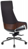 Кресло руководителя Бюрократ _DAO-2, обивка: кожа, цвет: черный (_DAO-2/BLACK)