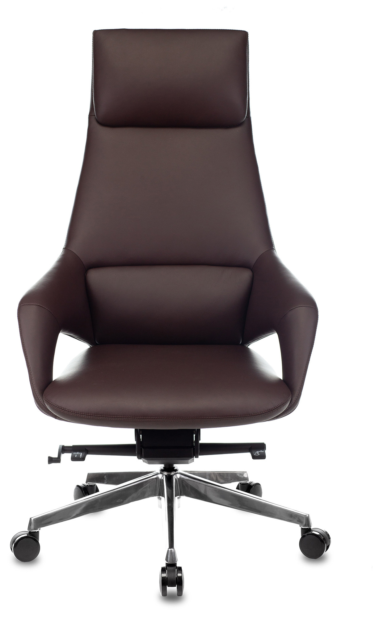 Кресло руководителя Бюрократ _DAO-2, обивка: кожа, цвет: коричневый (_DAO-2/BROWN) от магазина Buro.store