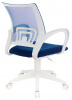 Кресло Бюрократ CH-W695NLT, обивка: сетка/ткань, цвет: темно-синий TW-10N (CH-W695NLT/DB/TW-10N) от магазина Buro.store