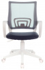 Кресло Бюрократ CH-W695NLT, обивка: сетка/ткань, цвет: темно-серый TW-12 (CH-W695NLT/DG/TW-12)