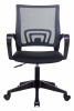 Кресло Бюрократ CH-695NLT, обивка: сетка/ткань, цвет: темно-серый/черный TW-11 (CH-695NLT/DG/TW-11)