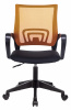 Кресло Бюрократ CH-695NLT, обивка: сетка/ткань, цвет: оранжевый/черный TW-11 (CH-695NLT/OR/TW-11)