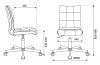 Кресло Бюрократ CH-330M, обивка: ткань, рисунок ромбик (CH-330M/LOFT) от магазина Buro.store