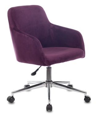 Кресло Бюрократ CH-380SL, обивка: ткань, цвет: сливовый (CH-380SL/23PLUM)