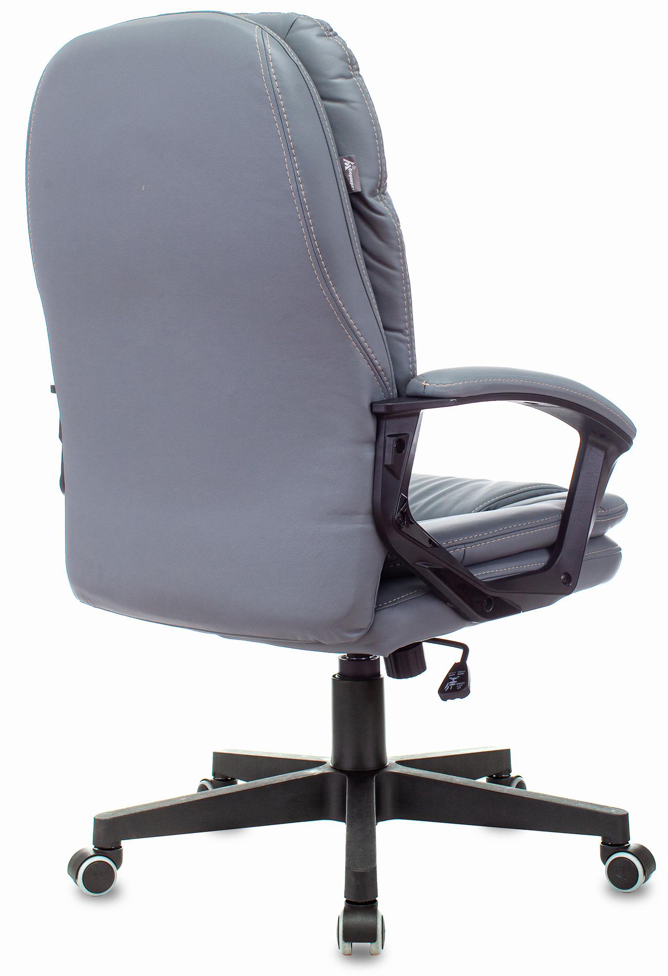 Кресло руководителя Бюрократ CH-868N, обивка: эко.кожа, цвет: серый (CH-868N/GREY) от магазина Buro.store