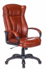 Кресло руководителя Бюрократ CH-879N, обивка: эко.кожа, цвет: коричневый (CH-879N/BROWN) от магазина Buro.store