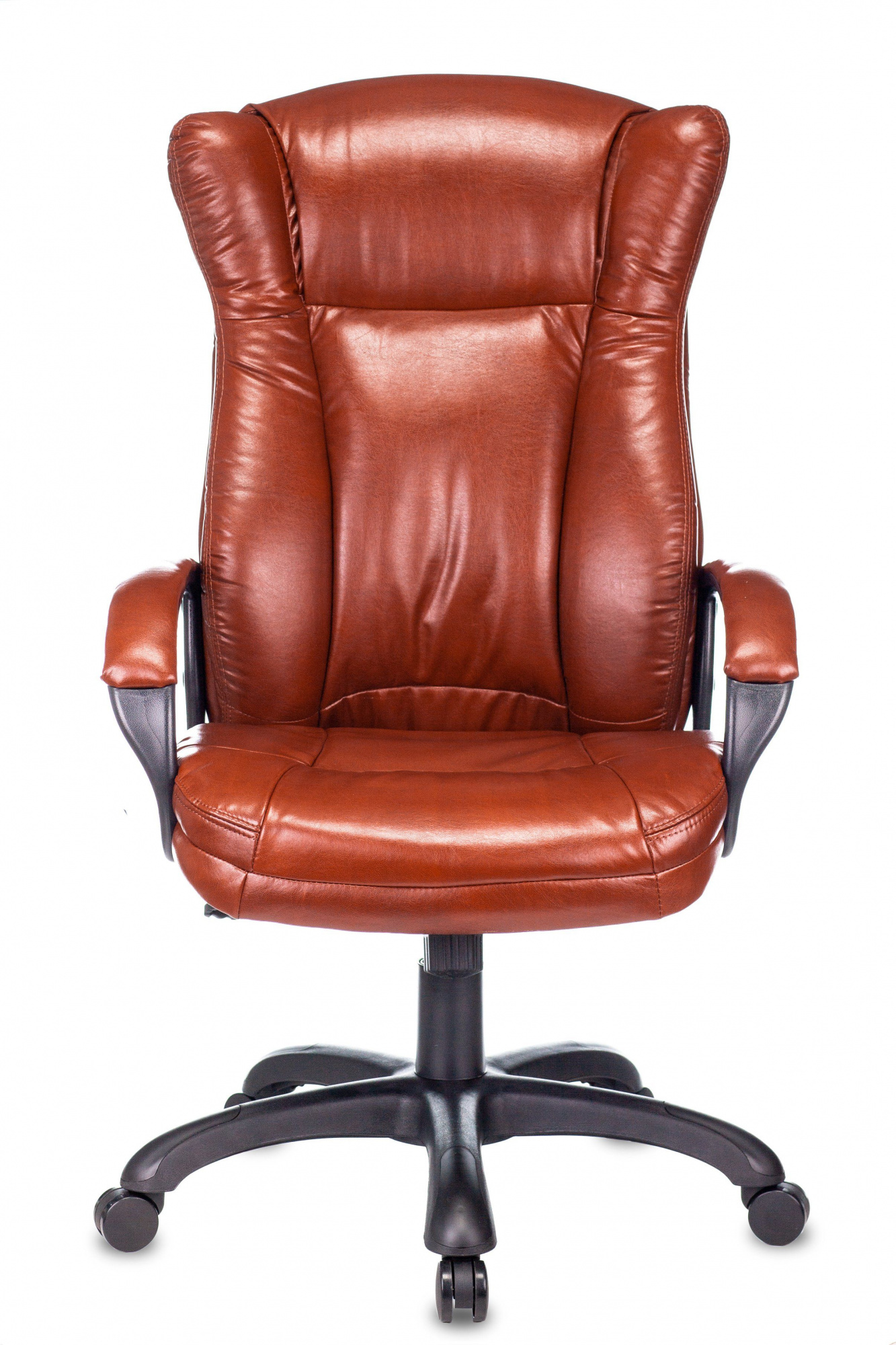 Кресло руководителя Бюрократ CH-879N, обивка: эко.кожа, цвет: коричневый (CH-879N/BROWN) от магазина Buro.store