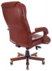 Кресло руководителя Бюрократ T-9926WALNUT, обивка: кожа, цвет: светло-коричневый (T-9926WALNUT/CHOK)