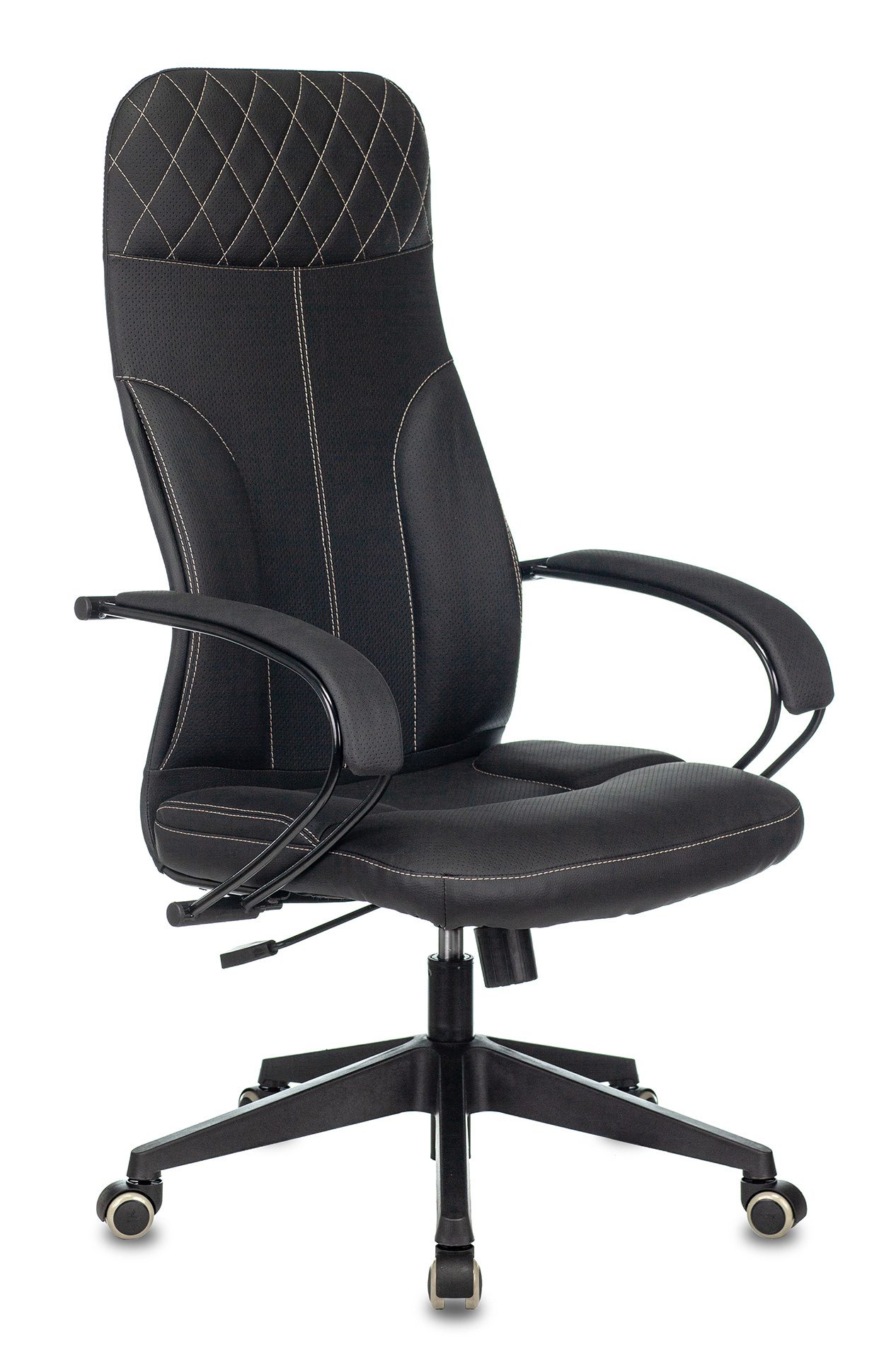 Кресло руководителя Бюрократ CH-608/ECO, обивка: эко.кожа, цвет: черный (CH-608/ECO/BLACK) от магазина Buro.store