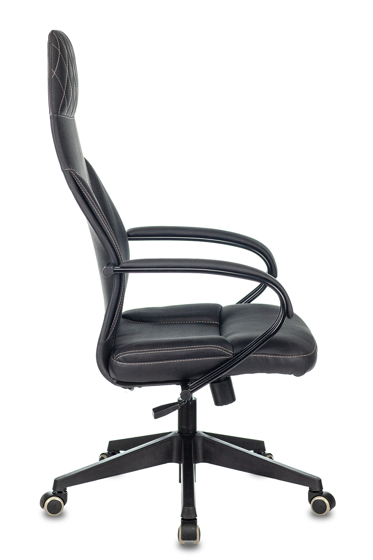 Кресло руководителя Бюрократ CH-608/ECO, обивка: эко.кожа, цвет: черный (CH-608/ECO/BLACK) от магазина Buro.store