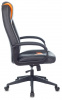 Кресло игровое Zombie 8, обивка: эко.кожа, цвет: черный/оранжевый (ZOMBIE 8 ORANGE) от магазина Buro.store