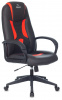Кресло игровое Zombie 8, обивка: эко.кожа, цвет: черный/красный (ZOMBIE 8 RED)