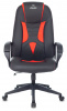 Кресло игровое Zombie 8, обивка: эко.кожа, цвет: черный/красный (ZOMBIE 8 RED)