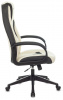 Кресло игровое Zombie 8, обивка: эко.кожа, цвет: белый/черный (ZOMBIE 8 WHITE)