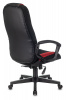 Кресло игровое Zombie 9, обивка: ткань/экокожа, цвет: черный/красный (ZOMBIE 9 RED)