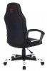 Кресло игровое Zombie 10, обивка: ткань/экокожа, цвет: черный/белый (ZOMBIE 10 WHITE) от магазина Buro.store