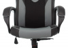Кресло игровое Zombie GAME 17, обивка: эко.кожа/ткань, цвет: черный/серый (ZOMBIE GAME 17 GREY) от магазина Buro.store