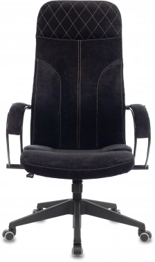 Кресло руководителя Бюрократ CH-608Fabric, обивка: ткань, цвет: черный (CH-608/FABRIC-BLACK)