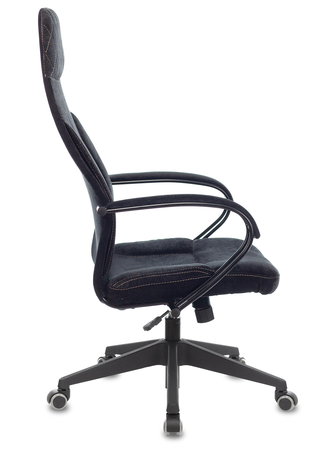 Кресло руководителя Бюрократ CH-608Fabric, обивка: ткань, цвет: черный (CH-608/FABRIC-BLACK) от магазина Buro.store