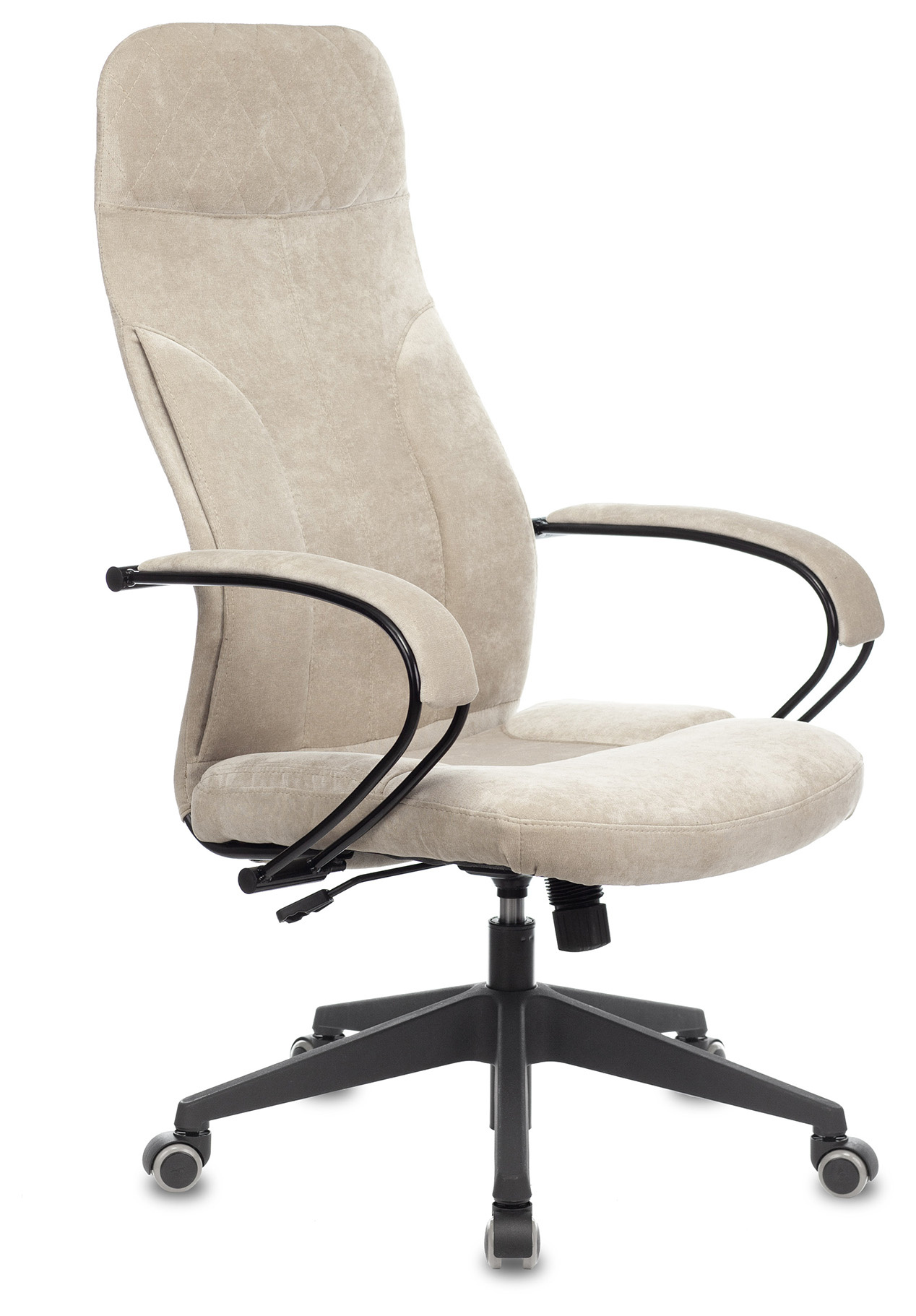 Кресло руководителя Бюрократ CH-608Fabric, обивка: ткань, цвет: песочный (CH-608/FABRIC-BEIGE) от магазина Buro.store