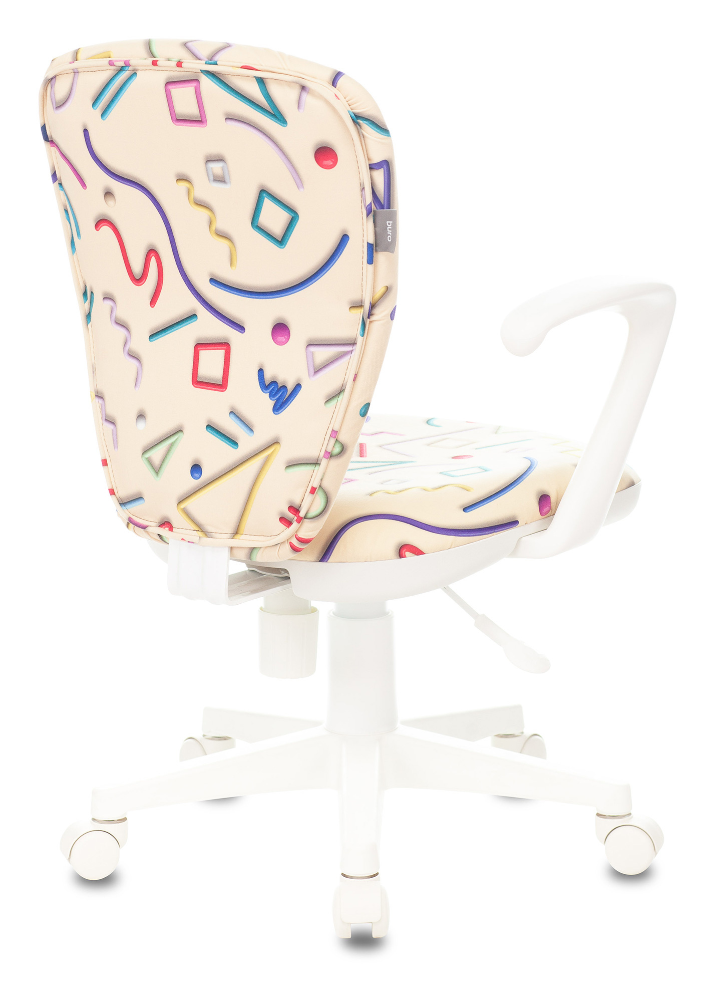 Кресло детское Бюрократ KD-W10AXSN, обивка: ткань, цвет: песочный (KD-W10AXSN/STICK-BG) от магазина Buro.store