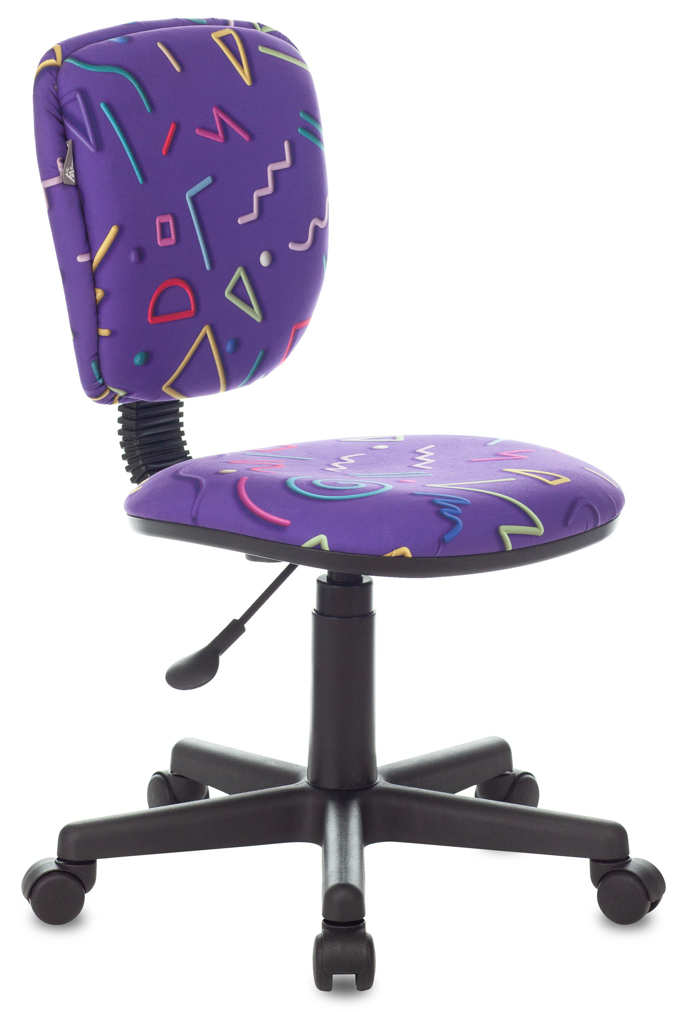 Кресло детское Бюрократ CH-204NX, обивка: ткань, цвет: фиолетовый (CH-204NX/STICK-VIO) от магазина Buro.store