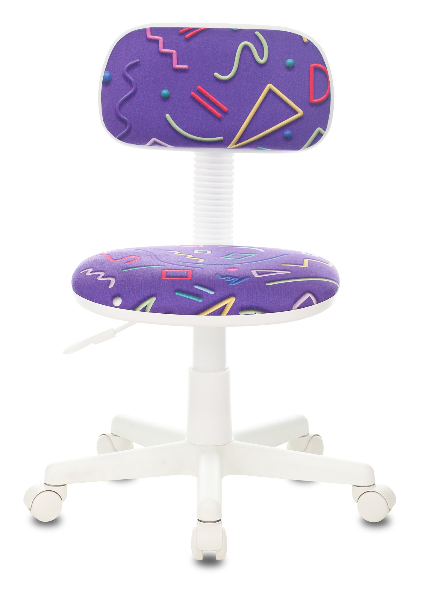 Кресло детское Бюрократ CH-W201NX, обивка: ткань, цвет: фиолетовый (CH-W201NX/STICK-VIO) от магазина Buro.store