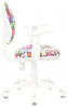 Кресло детское Бюрократ CH-W356AXSN, обивка: ткань, цвет: мультиколор, рисунок маскарад (CH-W356AXSN/MASKARAD) от магазина Buro.store