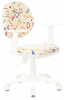Кресло детское Бюрократ CH-W356AXSN, обивка: ткань, цвет: песочный (CH-W356AXSN/STICK-BG) от магазина Buro.store