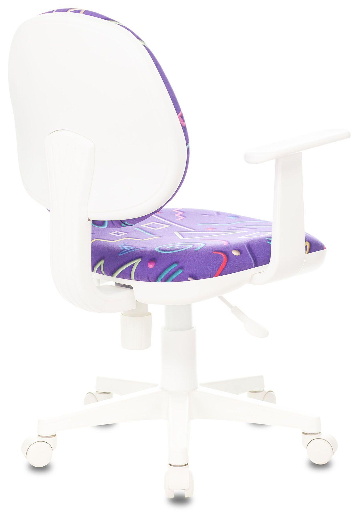 Кресло детское Бюрократ CH-W356AXSN, обивка: ткань, цвет: фиолетовый (CH-W356AXSN/STICK-VI) от магазина Buro.store