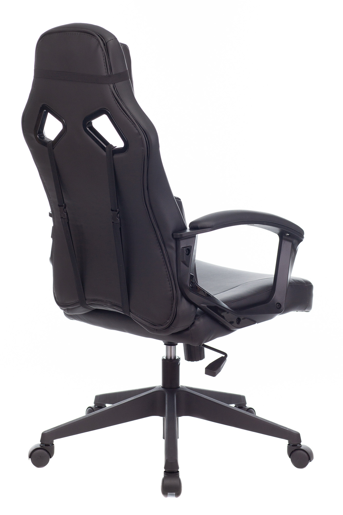 Кресло игровое Zombie Driver, обивка: эко.кожа, цвет: черный (ZOMBIE DRIVER BLACK) от магазина Buro.store