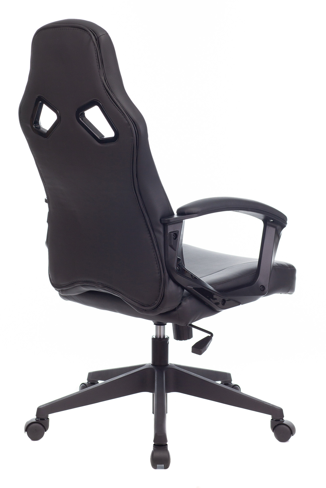 Кресло игровое Zombie Driver, обивка: эко.кожа, цвет: черный (ZOMBIE DRIVER BLACK) от магазина Buro.store