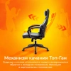 Кресло игровое Zombie Driver, обивка: эко.кожа, цвет: черный (ZOMBIE DRIVER BLACK) от магазина Buro.store