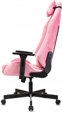 Кресло игровое Knight N1, обивка: ткань, цвет: розовый (KNIGHT N1 PINK)