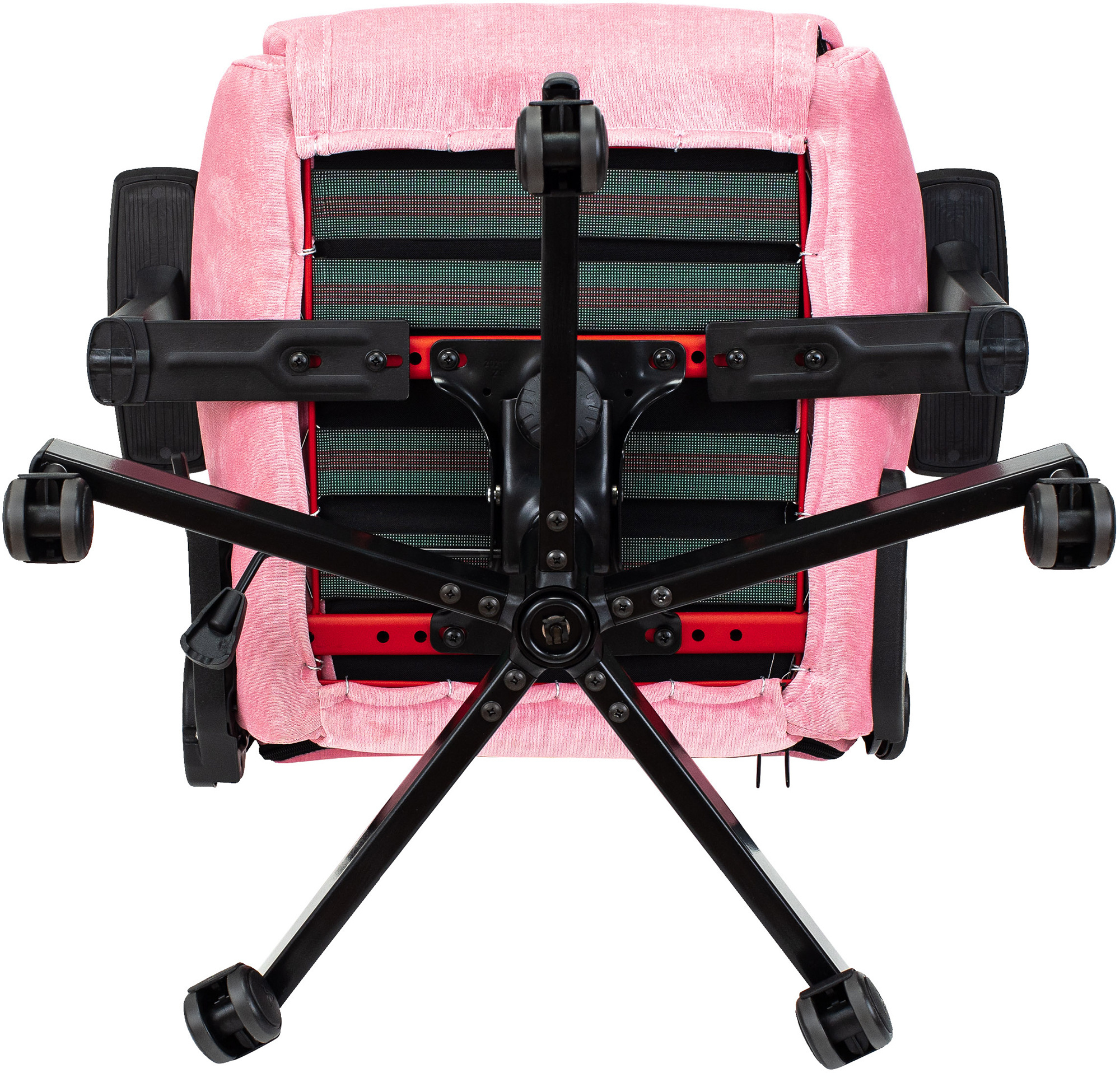 Кресло игровое Knight N1, обивка: ткань, цвет: розовый (KNIGHT N1 PINK) от магазина Buro.store