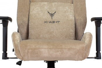 Кресло игровое Knight N1, обивка: ткань, цвет: бежевый (KNIGHT N1 BEIGE)