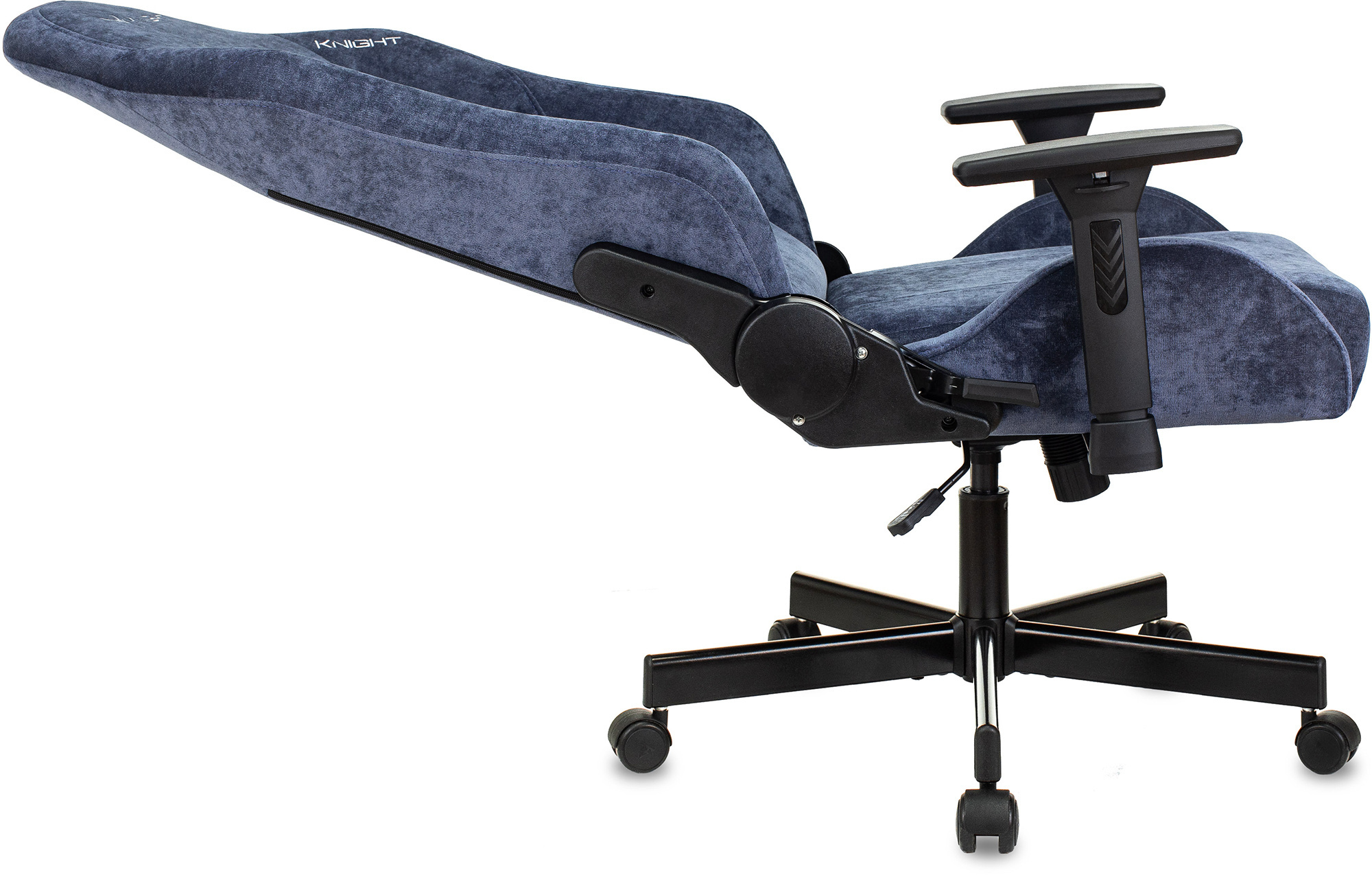 Кресло игровое Knight N1, обивка: ткань, цвет: синий (KNIGHT N1 BLUE) от магазина Buro.store
