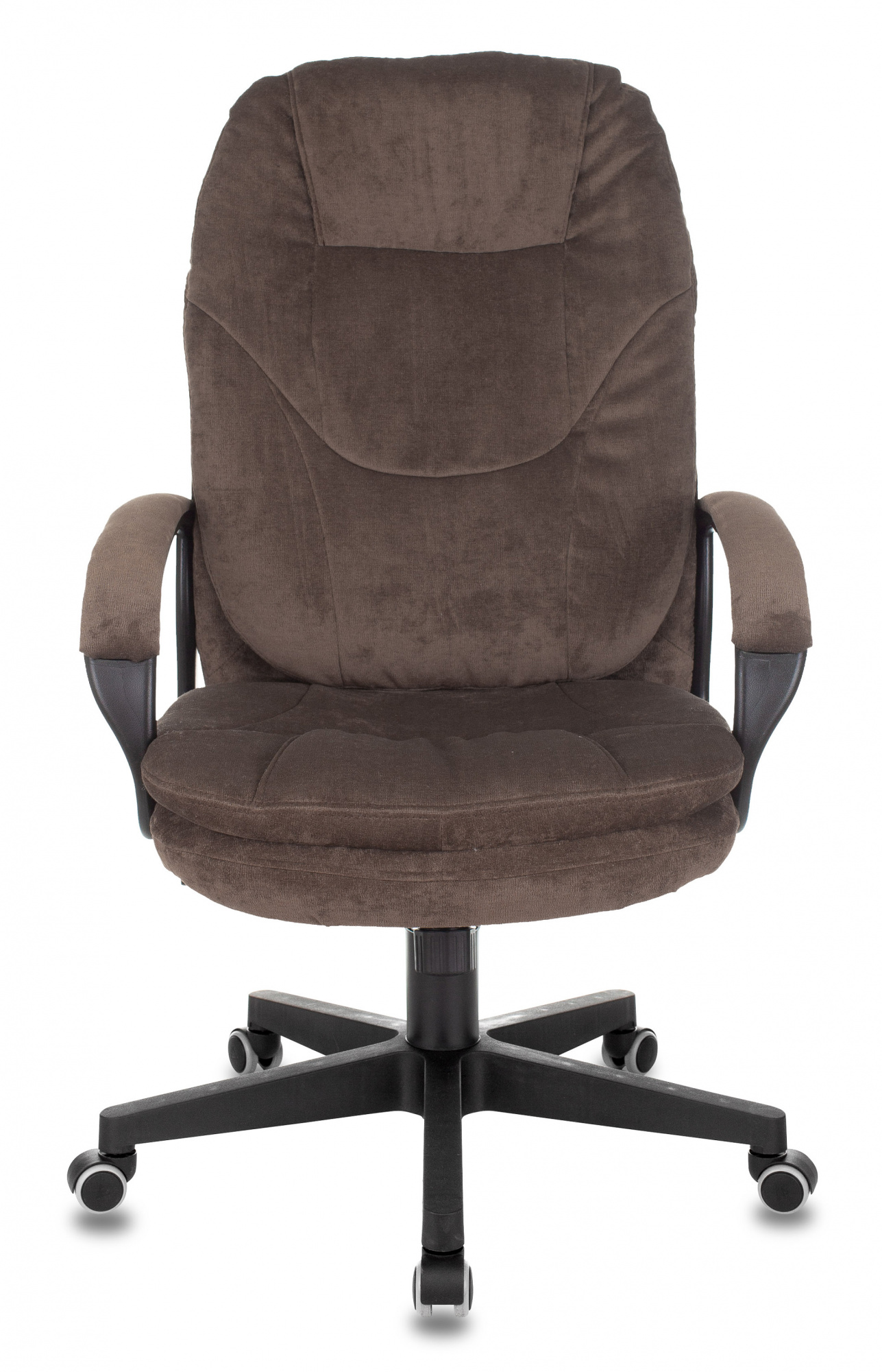 Кресло руководителя Бюрократ CH-868N, обивка: ткань, цвет: коричневый (CH-868N/LT-10) от магазина Buro.store