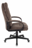 Кресло руководителя Бюрократ CH-868N, обивка: ткань, цвет: коричневый (CH-868N/LT-10)