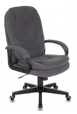 Кресло руководителя Бюрократ CH-868N, обивка: ткань, цвет: серый (CH-868N/ALFA44)