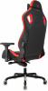 Кресло игровое Knight Titan, обивка: эко.кожа, цвет: черный/красный, рисунок ромбик