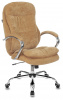 Кресло руководителя Бюрократ T-9950SL, обивка: ткань, цвет: горчичный (T-9950SL/VELV73) от магазина Buro.store